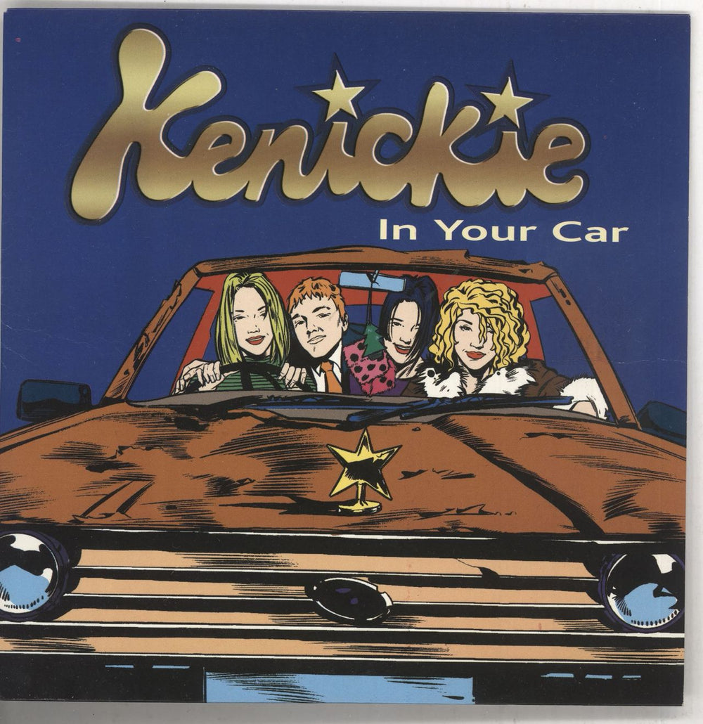 Kenickie In Your Car UK 7" vinyl single (7 inch record / 45) DISC005