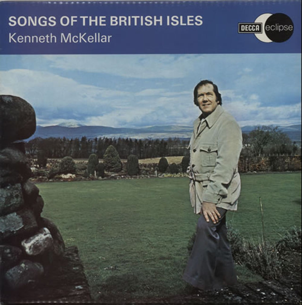 Kenneth McKellar Songs Of The British Isles UK vinyl LP album (LP record) ECS2155