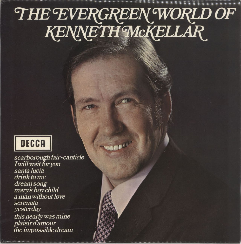 Kenneth McKellar The Evergreen World Of Kenneth McKellar UK vinyl LP album (LP record) SPA149