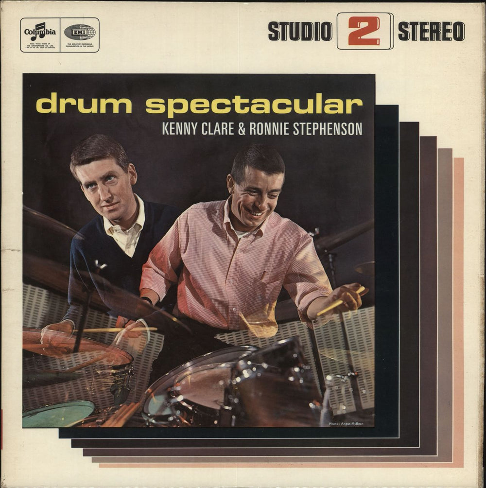 Kenny Clare Drum Spectacular UK vinyl LP album (LP record) TWO146