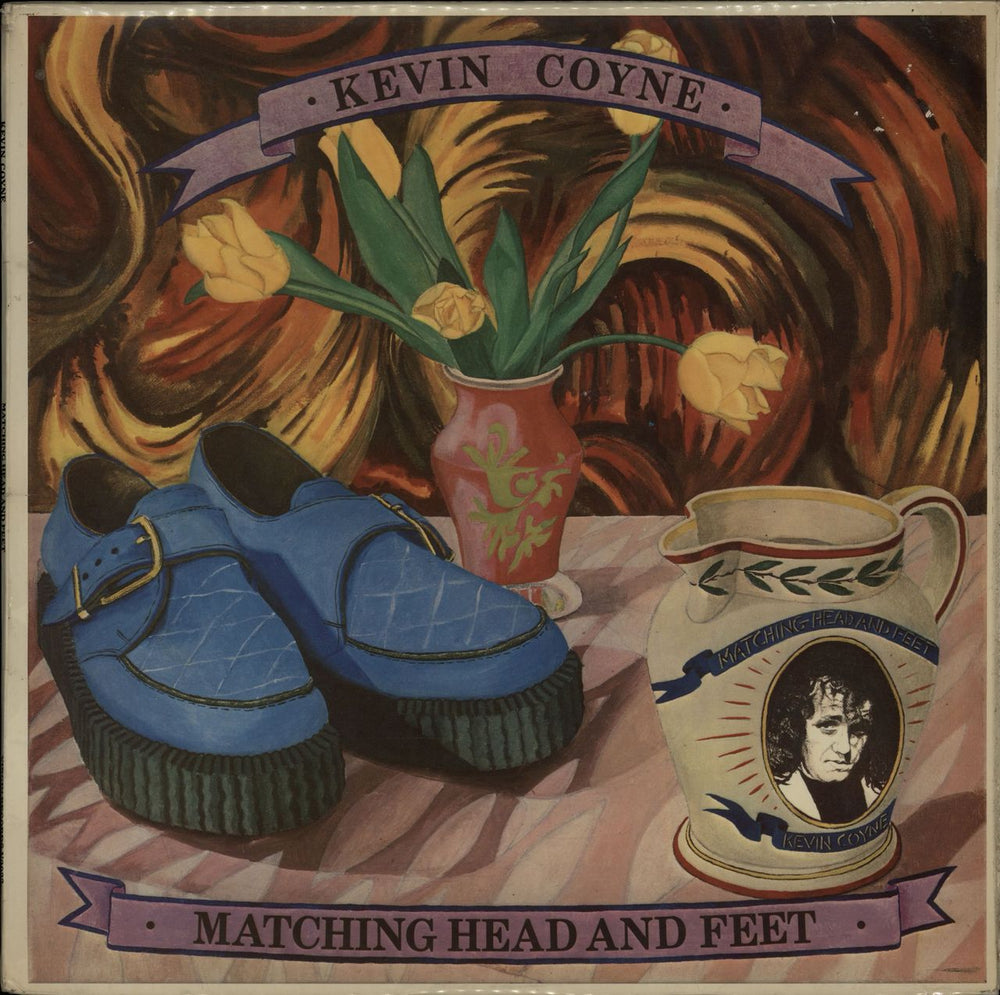 Kevin Coyne Matching Head And Feet + Poster UK vinyl LP album (LP record) V2033