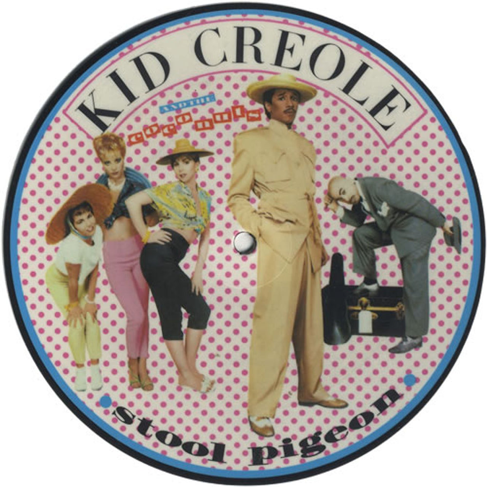 Kid Creole & The Coconuts Stool Pigeon UK 7" vinyl picture disc (7 inch picture disc single) PWIP6793