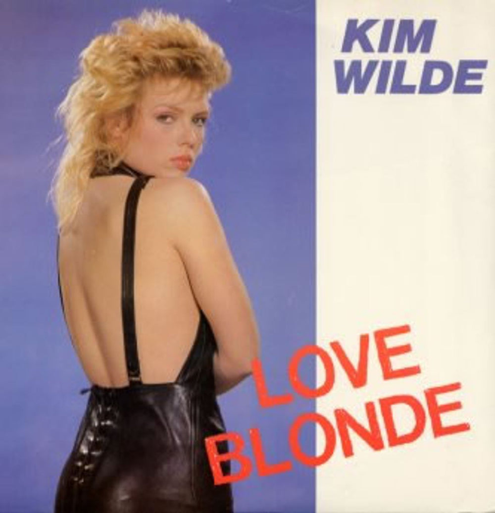 Kim Wilde Love Blonde + Poster UK 12" vinyl single (12 inch record / Maxi-single) 12RAKS360