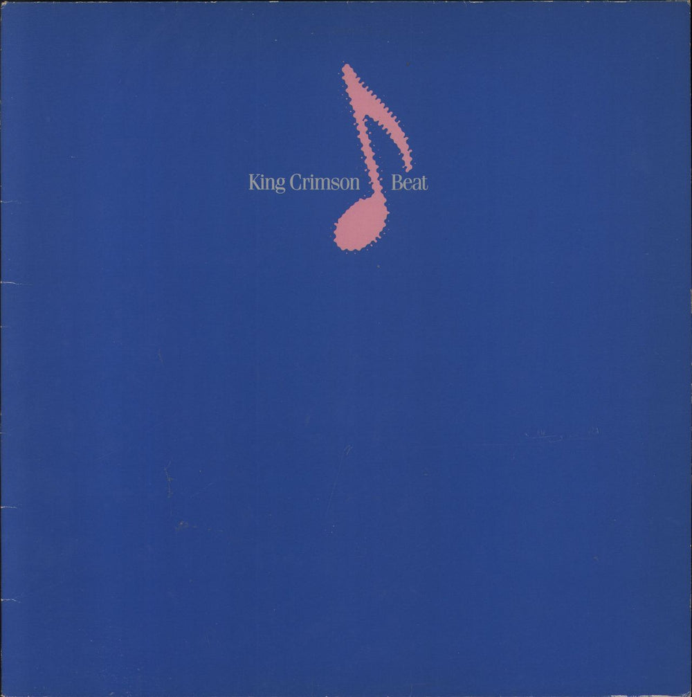 King Crimson Beat - EX- promo stamp UK vinyl LP album (LP record) EGLP51