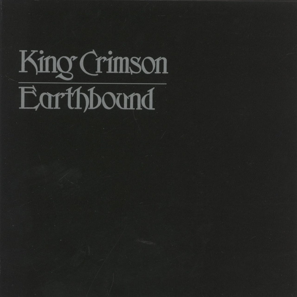 King Crimson Earthbound UK CD album (CDLP) CDVKCX11