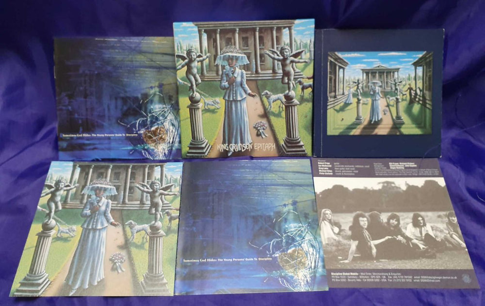 King Crimson Epitaph: Volumes One To Four UK CD Album Box Set 633367960726