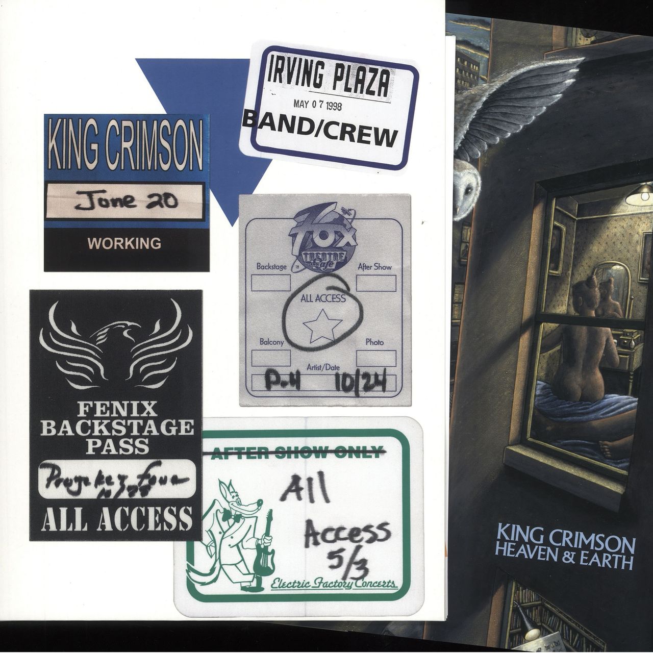 King Crimson Heaven & Earth: 50th Anniversary Series UK Cd album box s —  RareVinyl.com