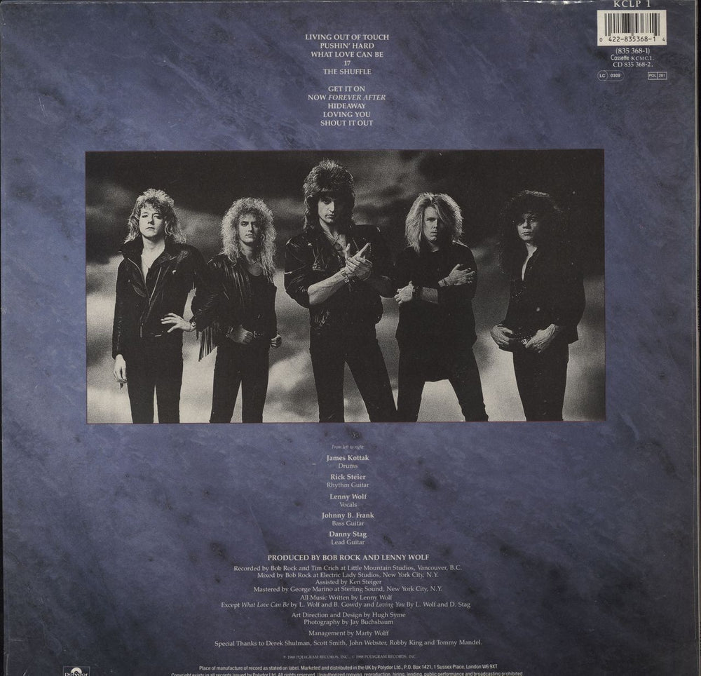 Kingdom Come (80s) Kingdom Come - Shrink UK vinyl LP album (LP record) 042283536814