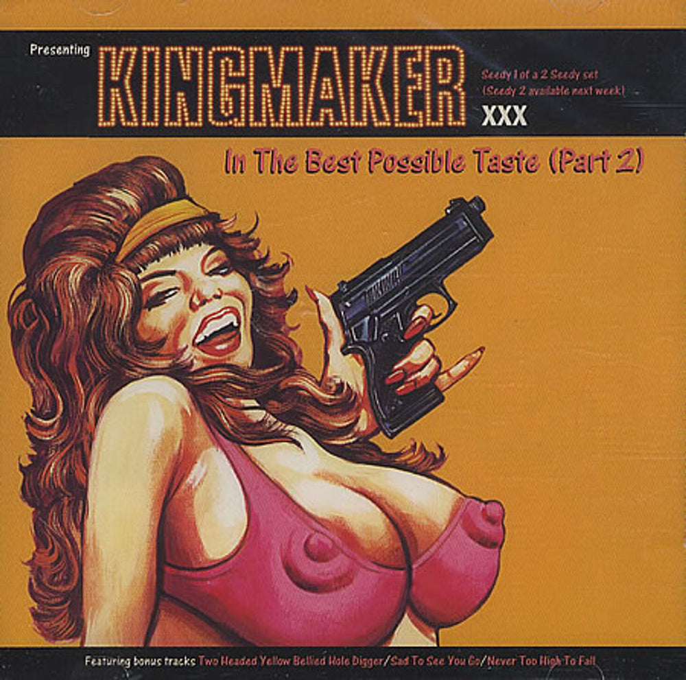 Kingmaker In The Best Possible Taste (Part 2) - Complete UK 2-CD single set (Double CD single) cdscorchs12