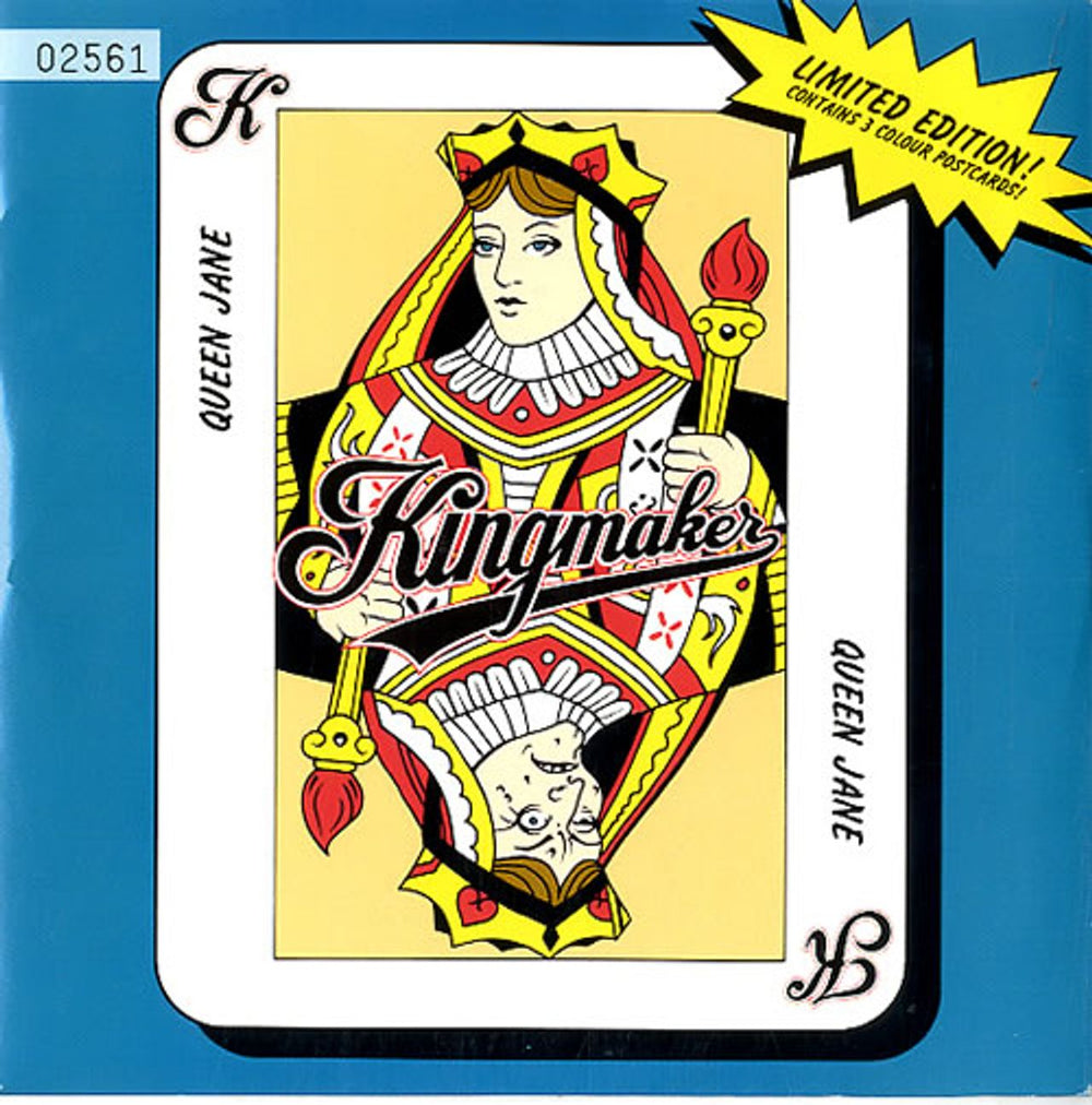 Kingmaker Queen Anne - Limited Edition UK 7" vinyl single (7 inch record / 45) SCORCHP9