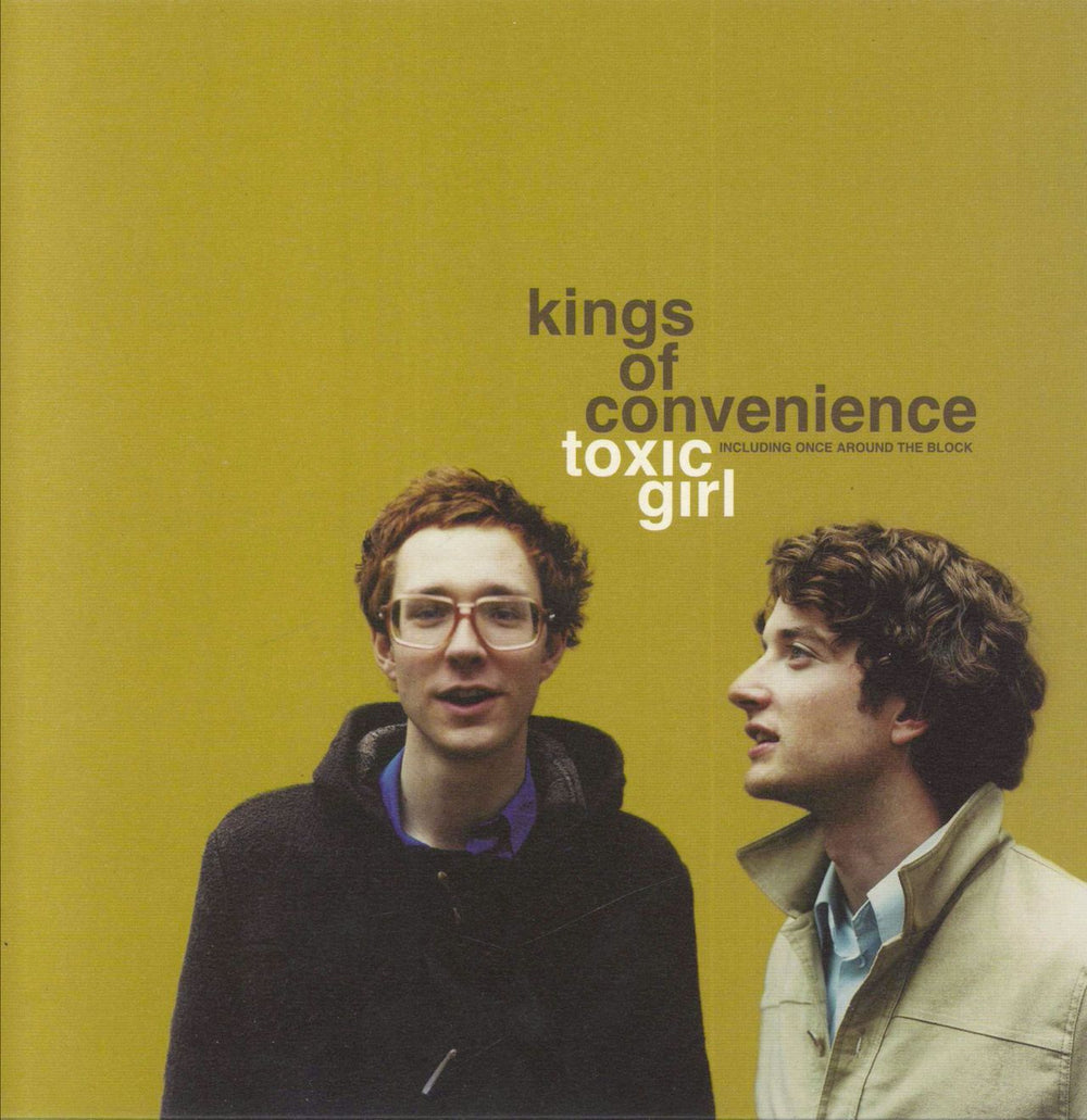 Kings Of Convenience Toxic Girl UK 7" vinyl single (7 inch record / 45) SOURV025