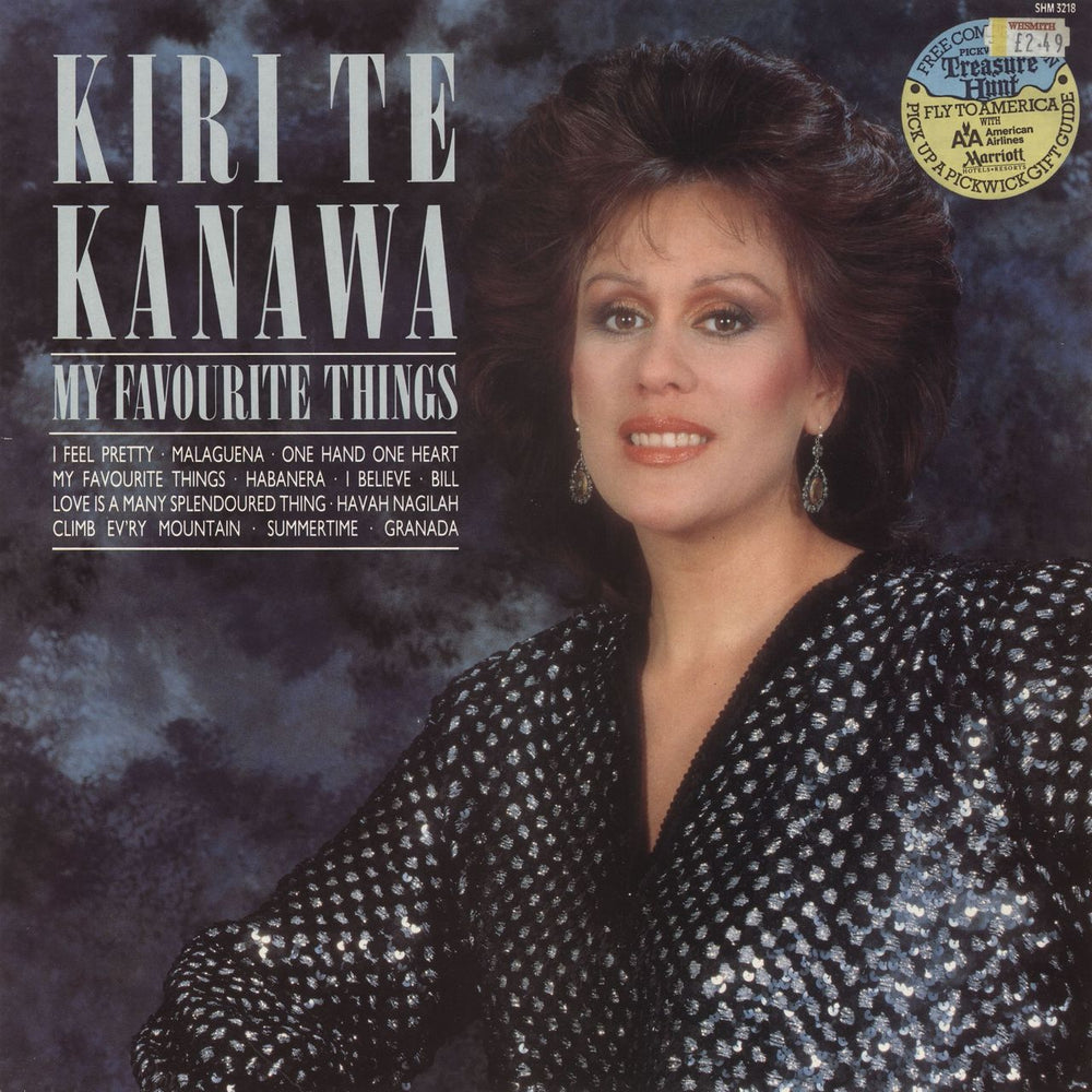 Kiri Te Kanawa My Favourite Things UK vinyl LP album (LP record) SHM3218