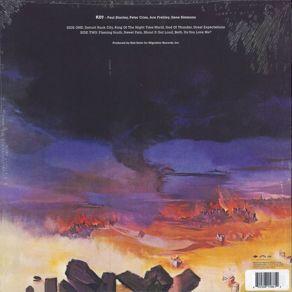 Kiss Destroyer {Resurrected} - Orange Vinyl - Sealed US vinyl LP album (LP record) 602508158612