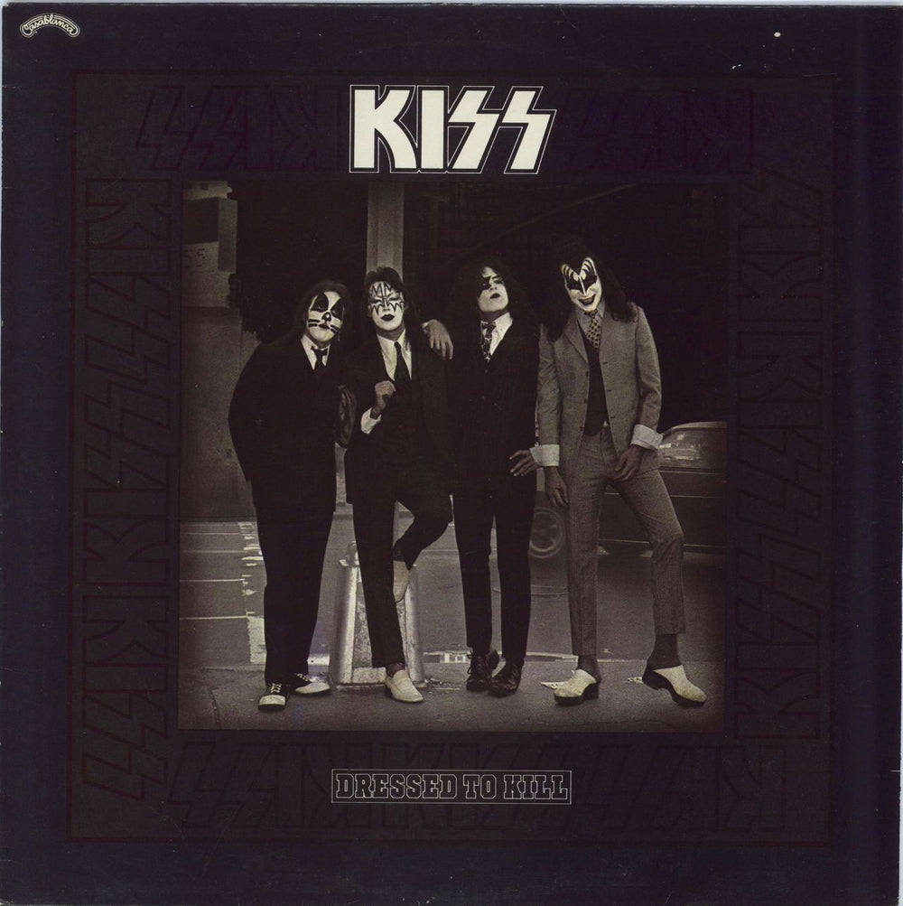 Kiss Dressed To Kill - Translucent Red Vinyl UK vinyl LP album (LP record) CAL2008