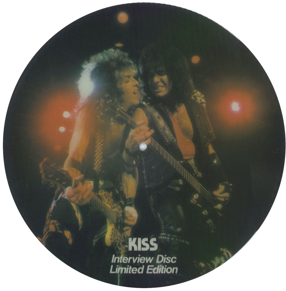 Kiss Interview With Kiss UK 12" vinyl picture disc (12 inch picture record) RDPD02