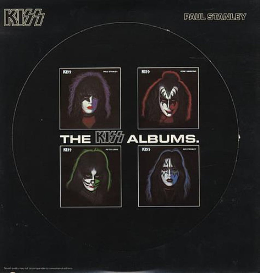 Kiss Paul Stanley US picture disc LP (vinyl picture disc album) KISPDPA00919