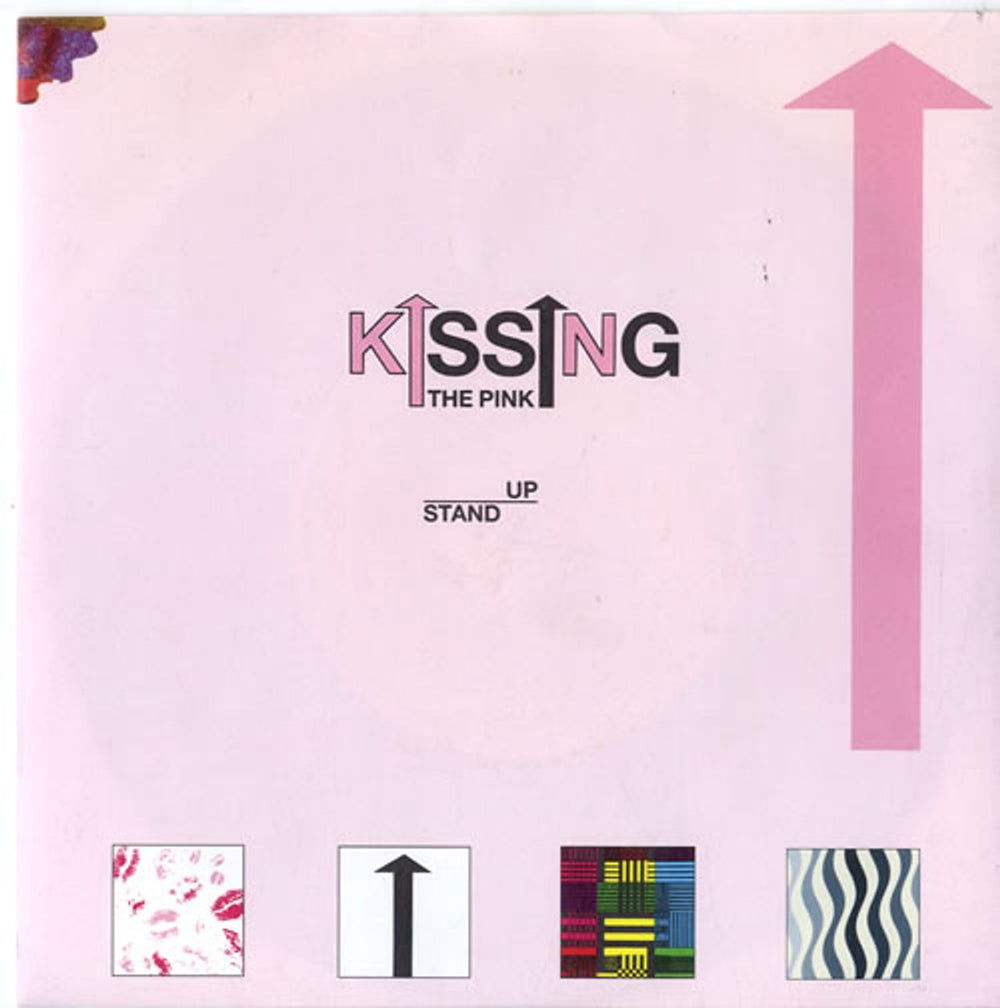 Kissing The Pink Stand Up UK 7" vinyl single (7 inch record / 45) YZ308