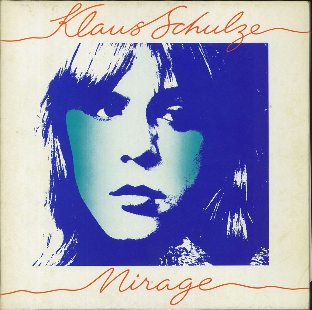 Klaus Schulze Mirage + insert UK vinyl LP album (LP record) ILPS9461