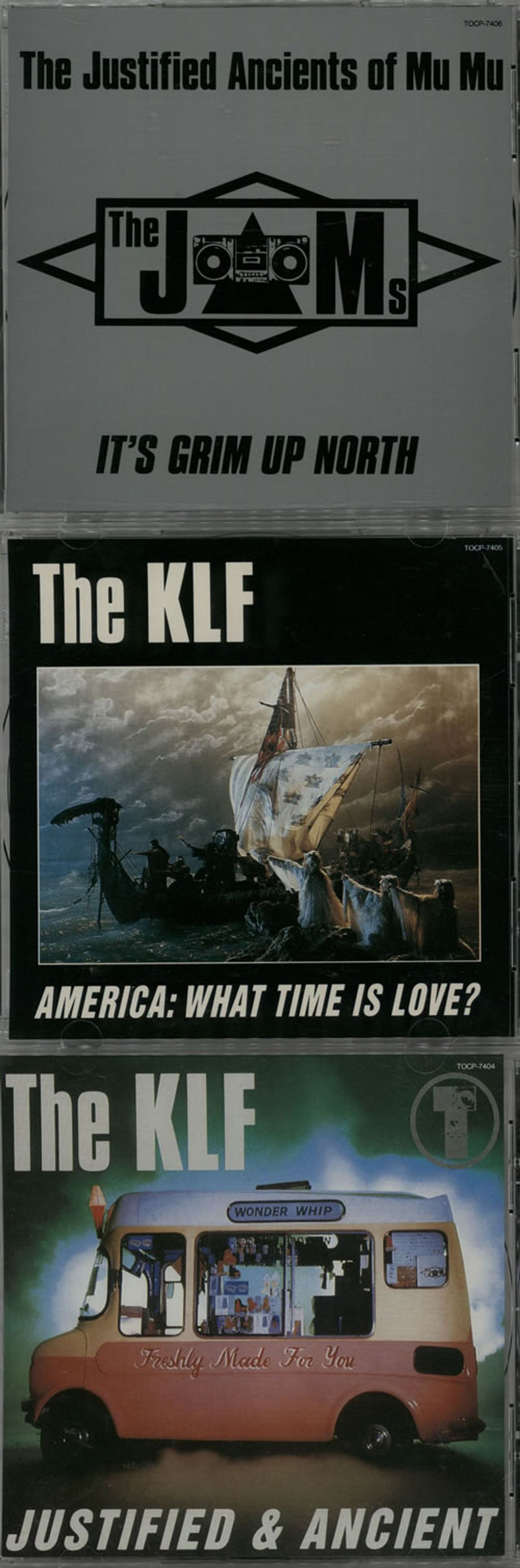 KLF This Is What The KLF Is About II - Complete Japanese CD Single Box Set KLFCXTH07057