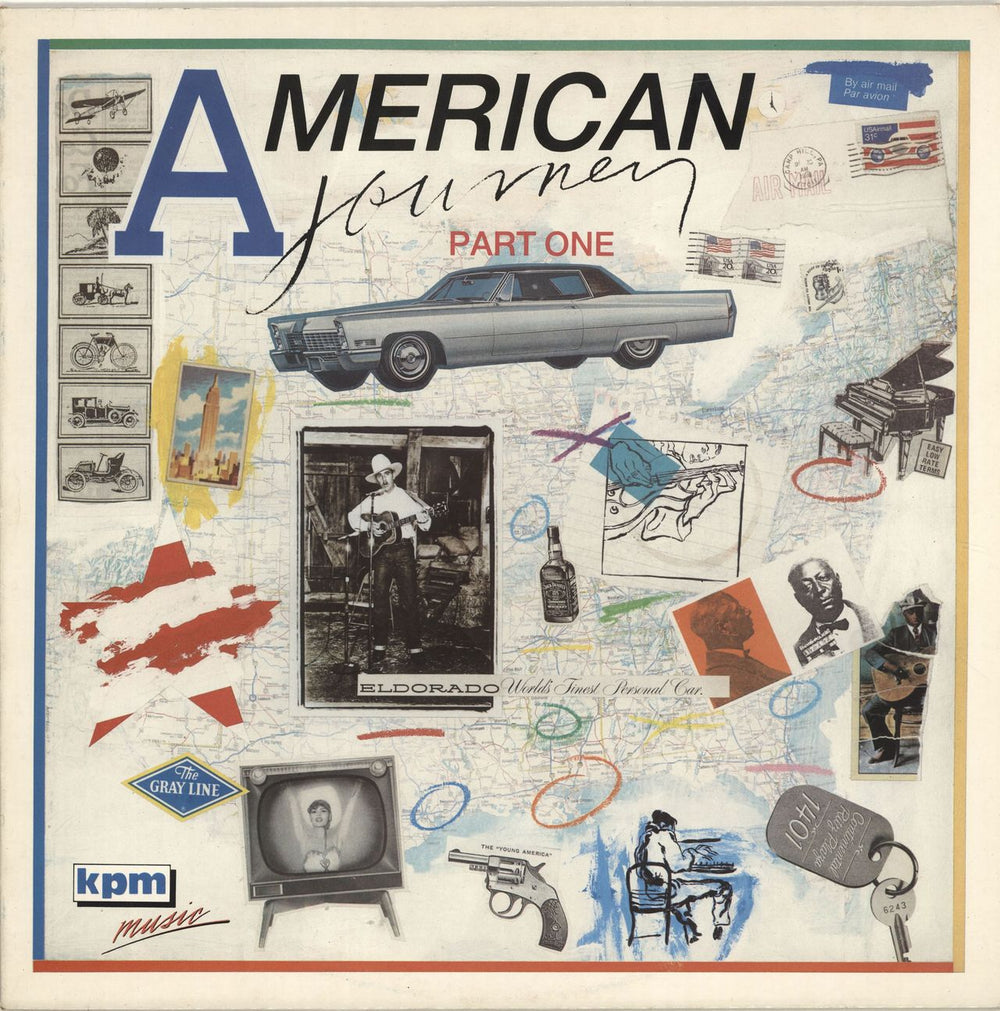 KPM Library American Journey Part One UK vinyl LP album (LP record) KPM1335