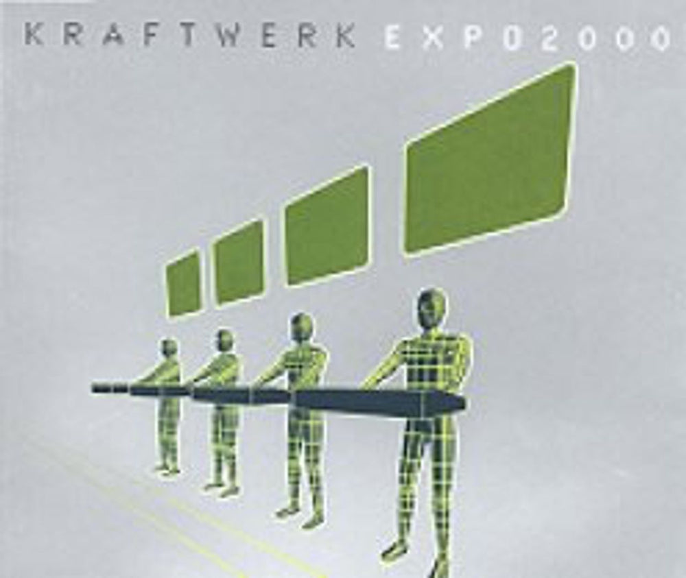 Kraftwerk EXPO 2000 UK Promo CD single (CD5 / 5") CDKLANG001