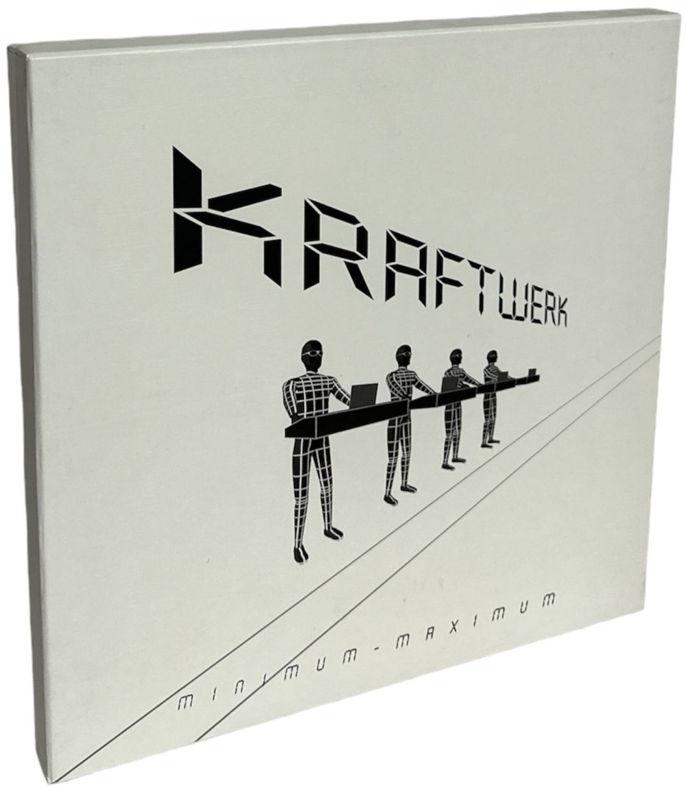 Kraftwerk Minimum Maximum - EX UK 4-LP vinyl album record set 5606111