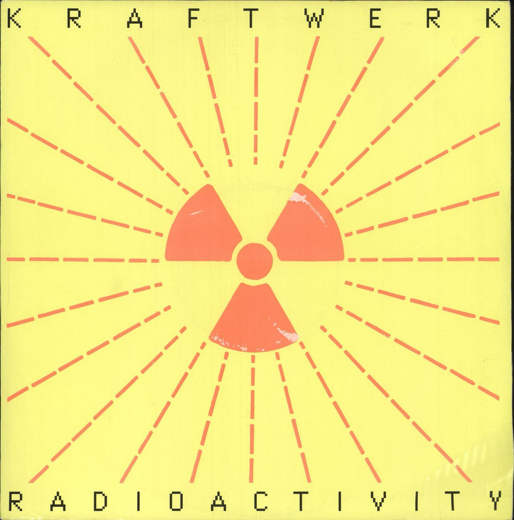 Kraftwerk Radioactivity UK 12" vinyl single (12 inch record / Maxi-single) 12EM201