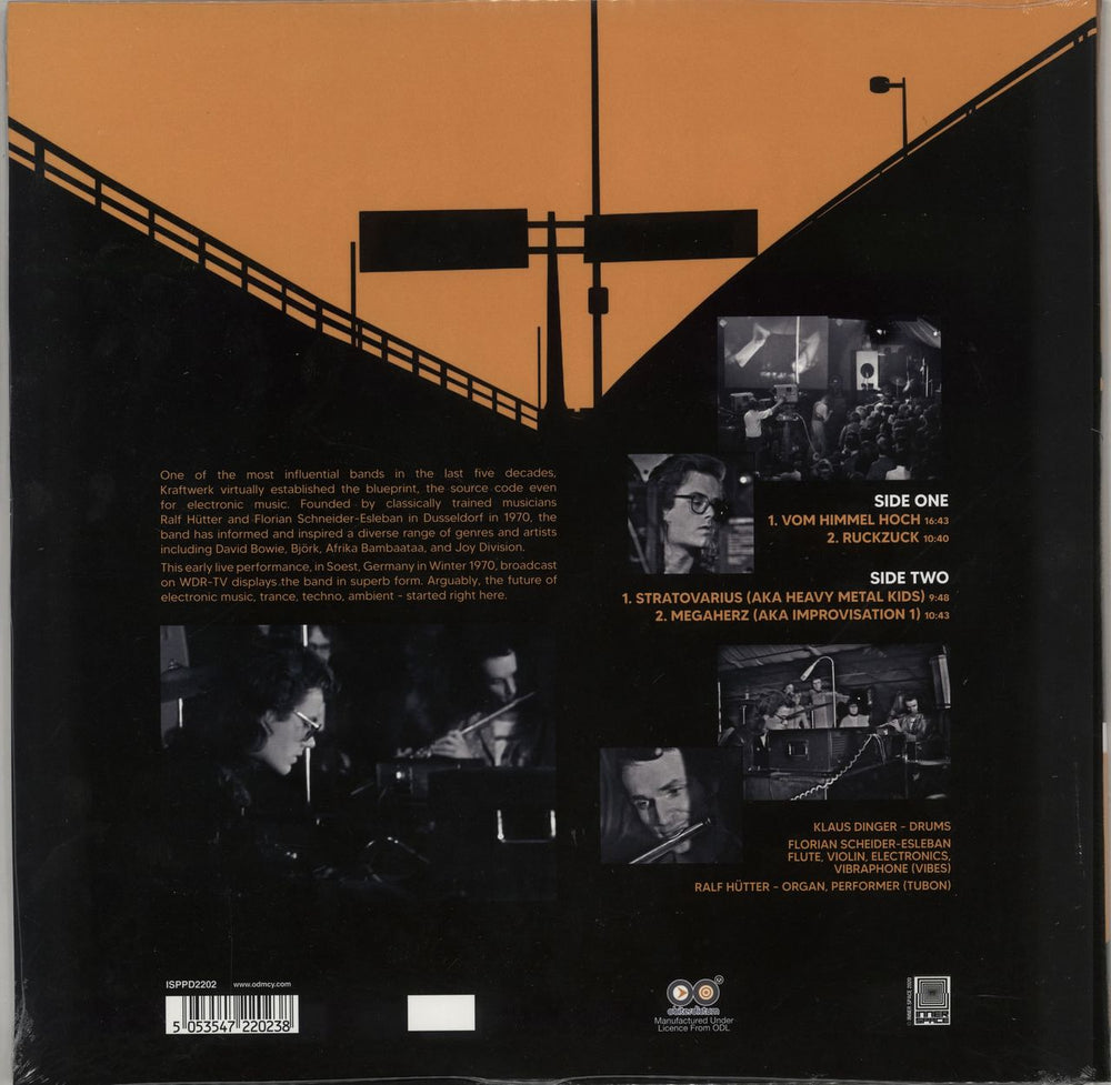 Kraftwerk Soest Live UK picture disc LP (vinyl picture disc album) 5053547220238