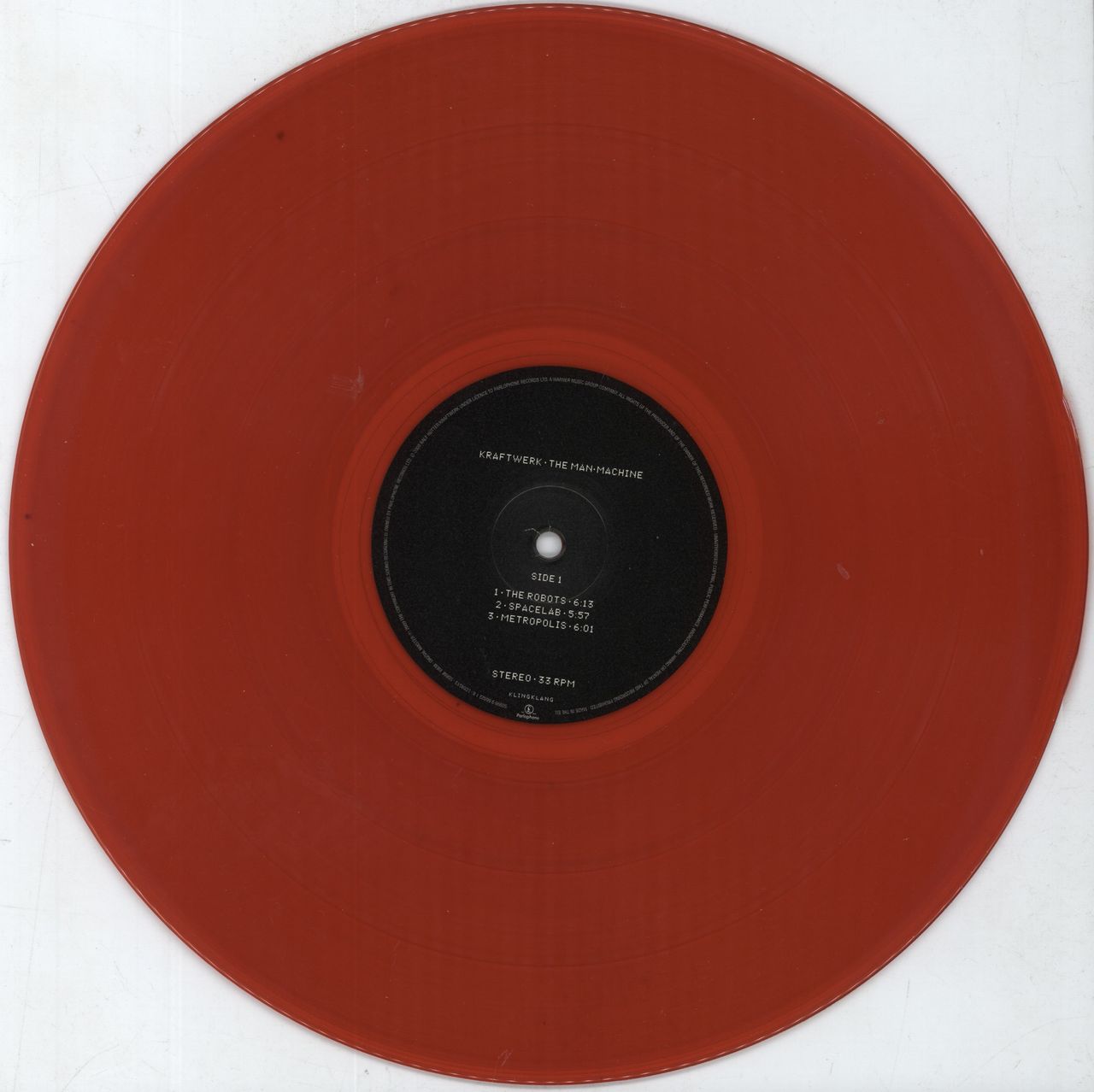 Kraftwerk The Man Machine: Remastered - 180gm Red Vinyl UK Vinyl LP —  RareVinyl.com