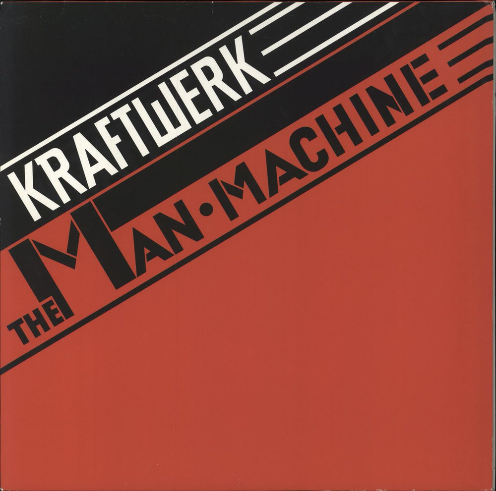 Kraftwerk The Man Machine: Remastered - 180gm Vinyl UK vinyl LP album (LP record) STUMM306