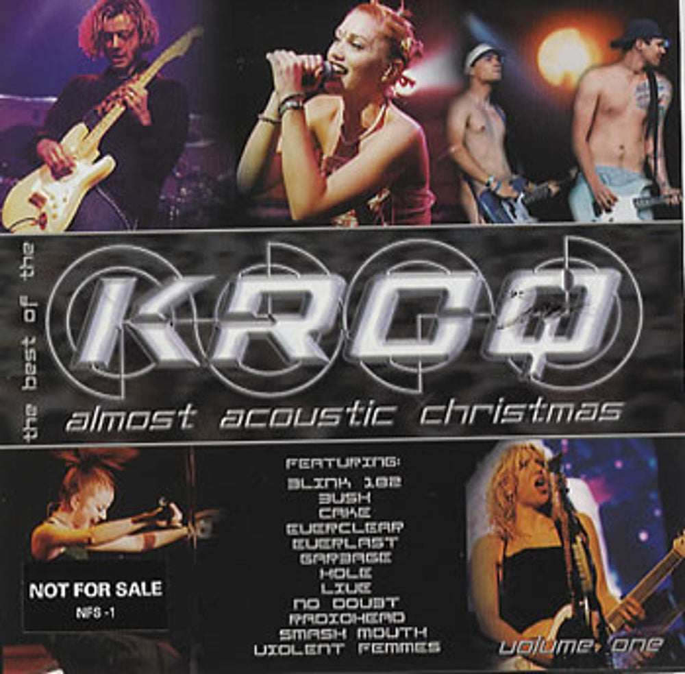KROQ The Best Of Kroq's Almost Acoustic Christmas US CD album (CDLP) 70930-43531-2