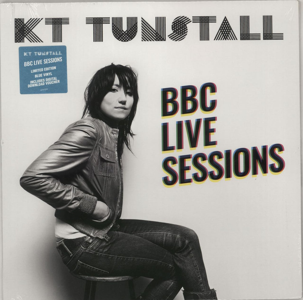 KT Tunstall BBC Live Sessions - Blue vinyl - sealed UK 12" vinyl single (12 inch record / Maxi-single) 6791524