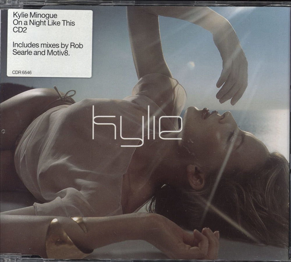 Kylie Minogue On A Night Like This UK 2-CD single set (Double CD single) CDR/S6546