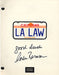 L.A. Law Since I Fell For You - Autographed US memorabilia SIGNED SCRIPT
