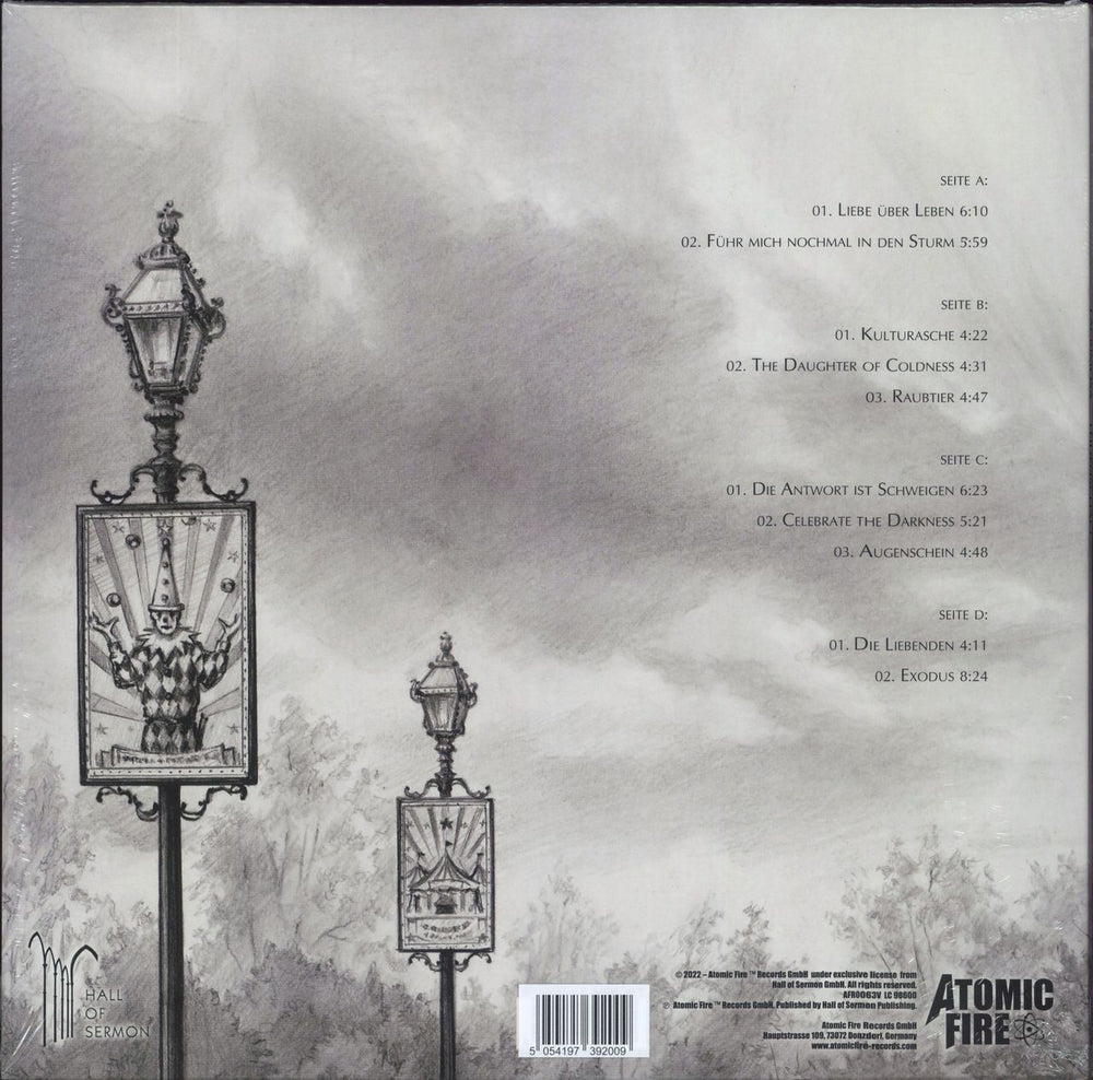 Lacrimosa Leidenschaft - White Vinyl - Sealed German 2-LP vinyl record set (Double LP Album) 5054197392009