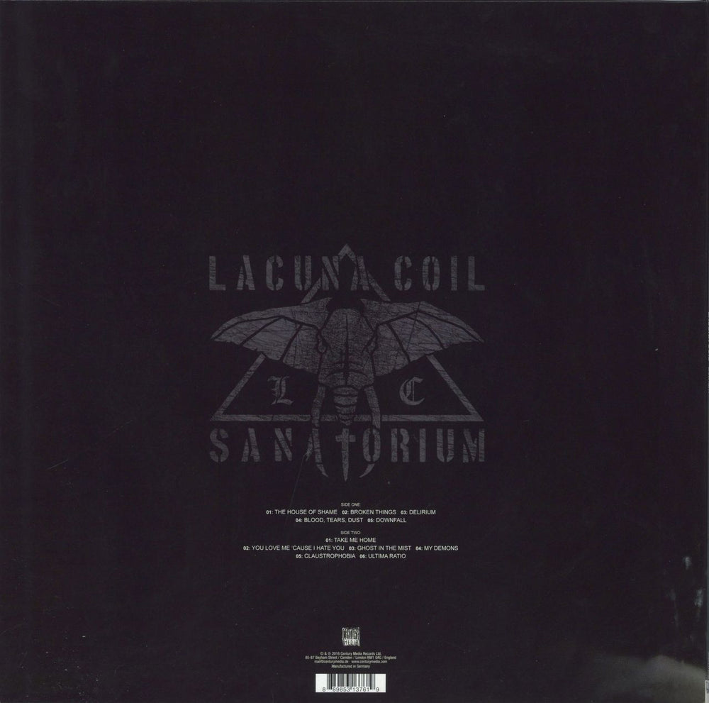 Lacuna Coil Delirium - 180 Gram Vinyl + CD German vinyl LP album (LP record) 889853137619