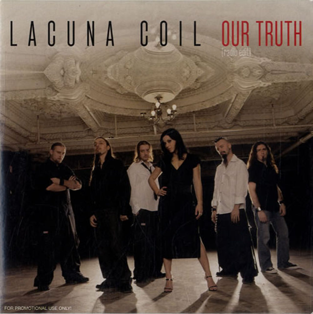 Lacuna Coil Our Truth UK Promo CD single (CD5 / 5") CM8273-3