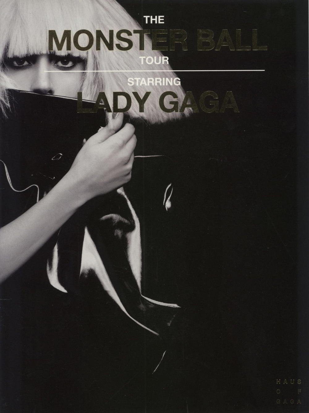 Lady Gaga The Monster Ball US tour programme TOUR PROGRAMME