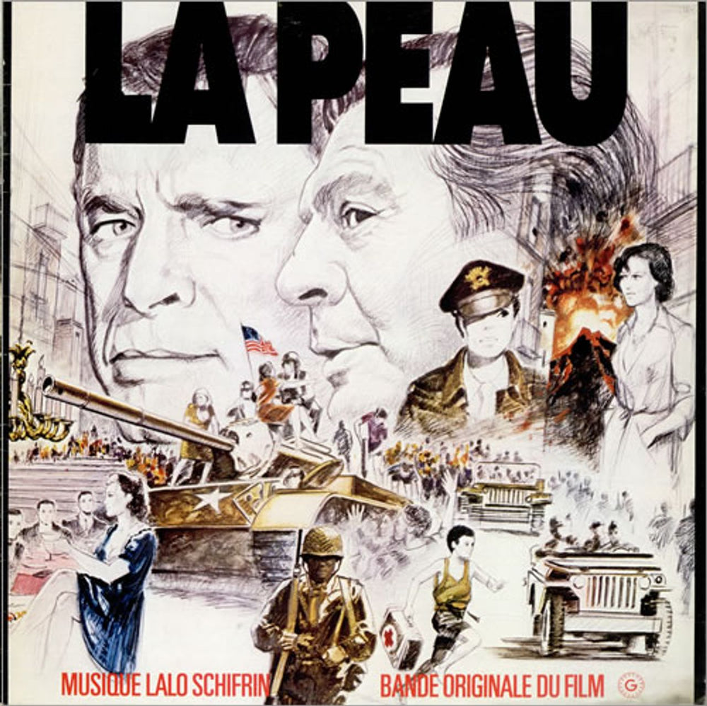 Lalo Schifrin La Peau Soundtrack French vinyl LP album (LP record) 753805