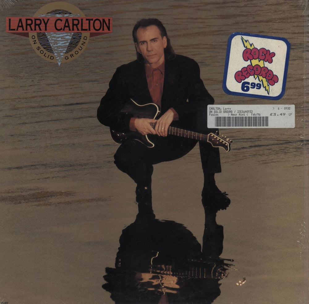 Larry Carlton On Solid Ground US vinyl LP album (LP record) MCA-6237