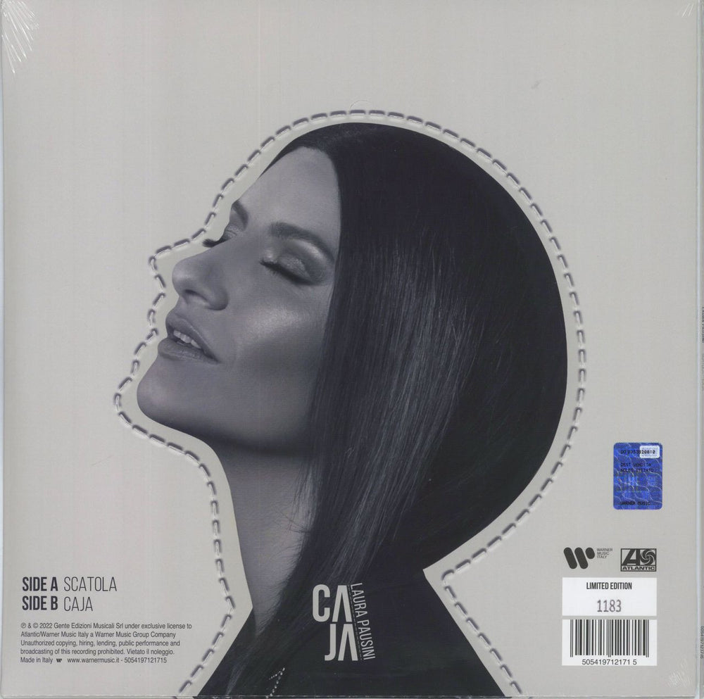 Laura Pausini Scatola - White Vinyl Italian 12" vinyl single (12 inch record / Maxi-single) 5054197121715