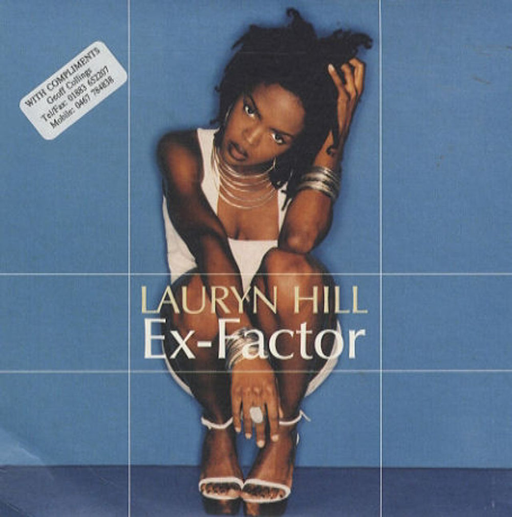 Lauryn Hill Ex-Factor UK Promo CD single (CD5 / 5") XPCD1096