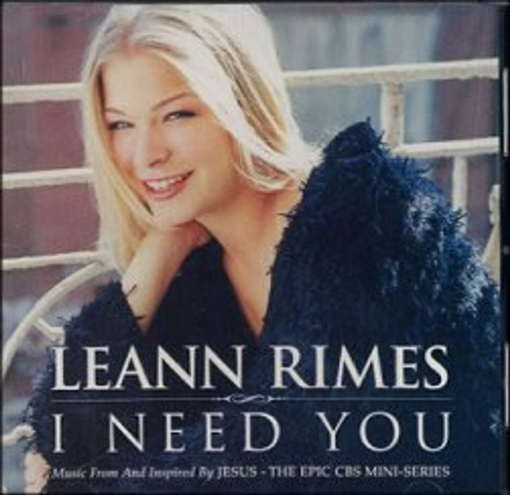 Leann Rimes I Need You US Promo CD single (CD5 / 5") DPRO15141