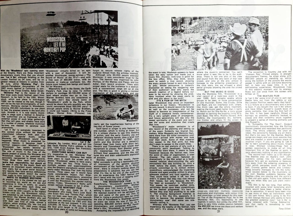 Led Zeppelin Bath Festival Of Blues & Progressive Music - EX UK tour programme