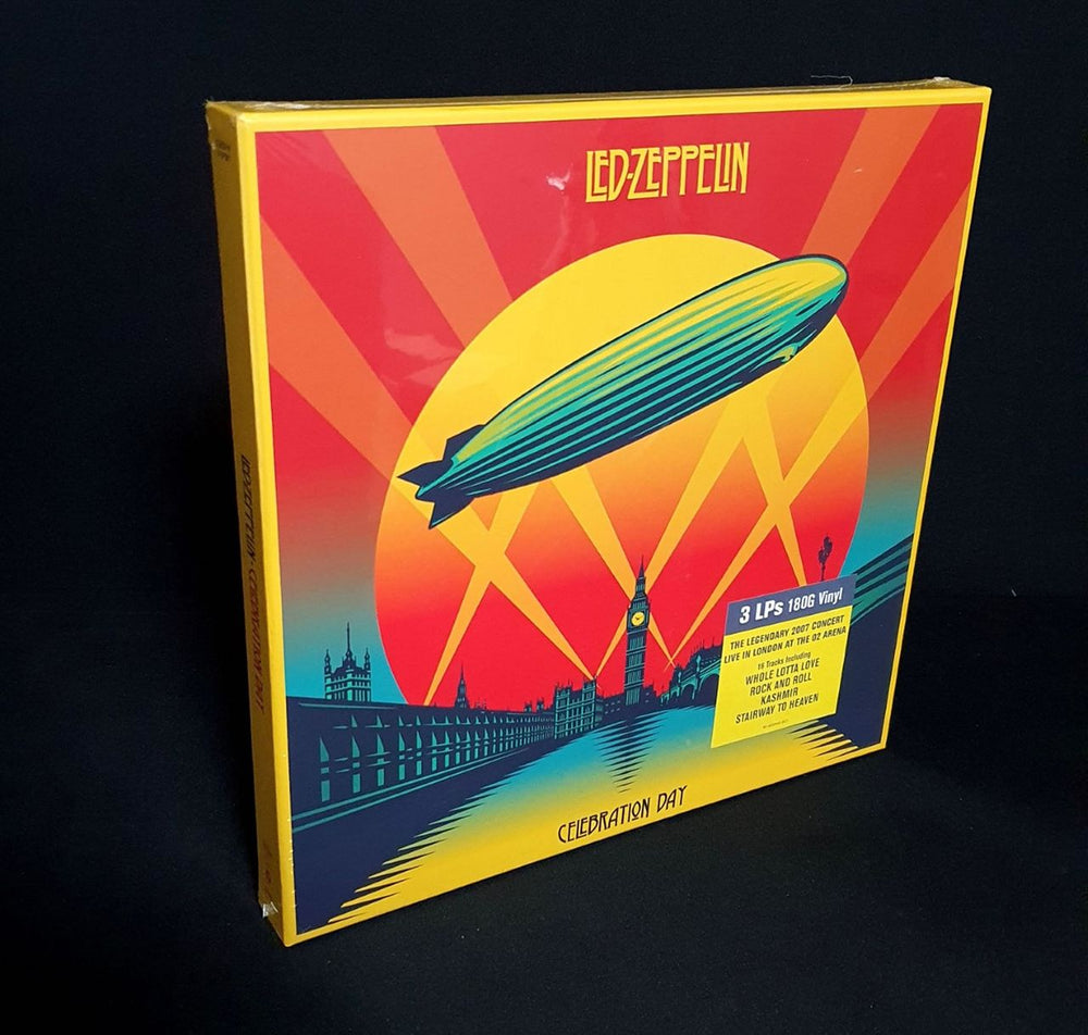 Led Zeppelin Celebration Day - Sealed UK Vinyl Box Set ZEPVXCE574010
