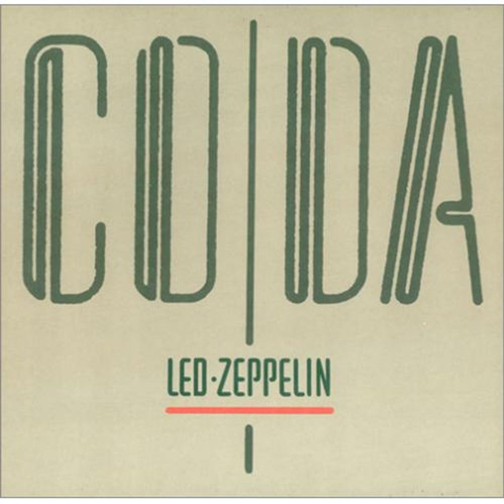 Led Zeppelin Coda German vinyl LP album (LP record) 79.0051-1