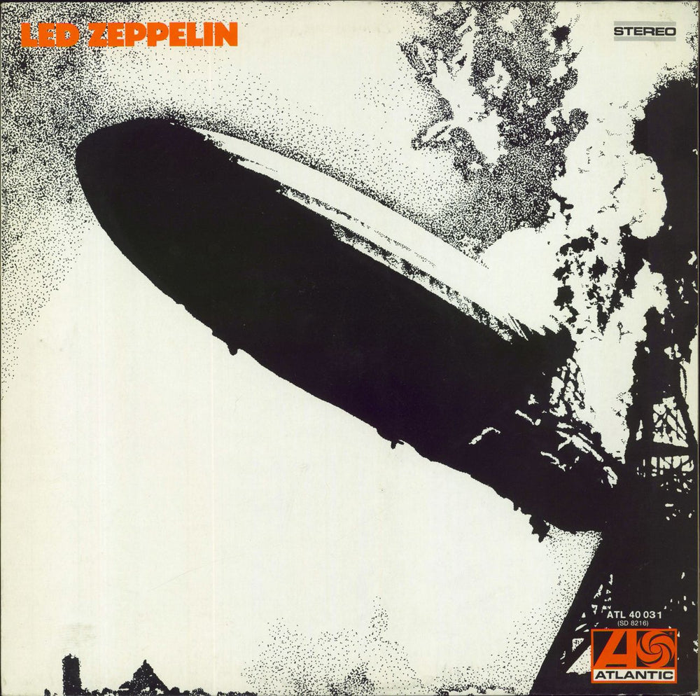 Led Zeppelin Led Zeppelin - Barcoded sleeve German vinyl LP album (LP record) K40031