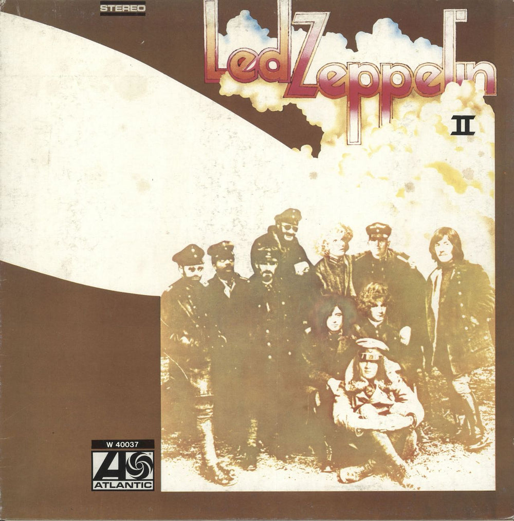 Led Zeppelin Led Zeppelin II Italian vinyl LP album (LP record) W40037
