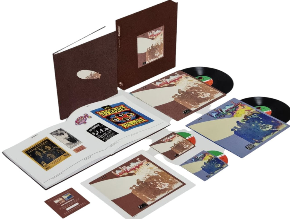 Led Zeppelin Led Zeppelin II Super Deluxe - Numbered UK Vinyl Box Set ZEPVXLE789535