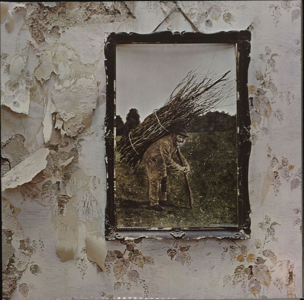 Led Zeppelin Led Zeppelin IV - barcoded - EX German Vinyl LP 